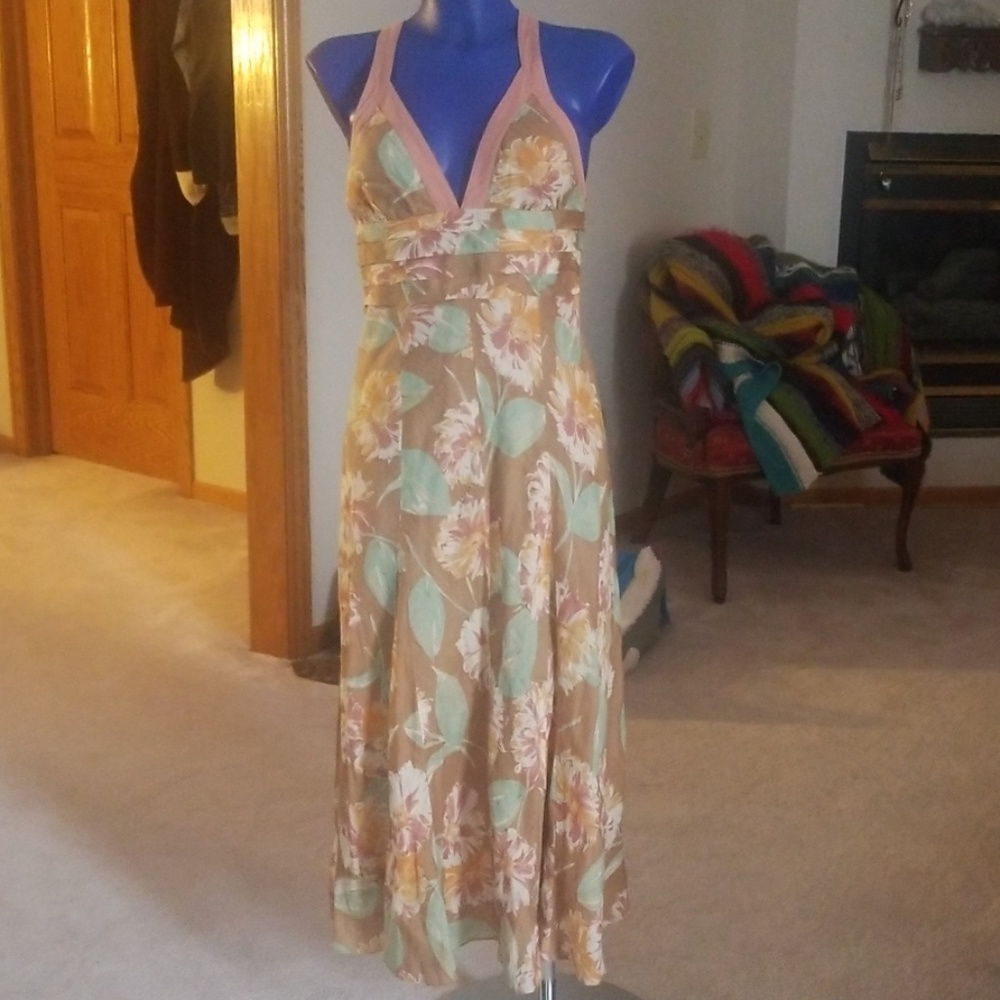 Vintage DKNY Maxi Dress Floral